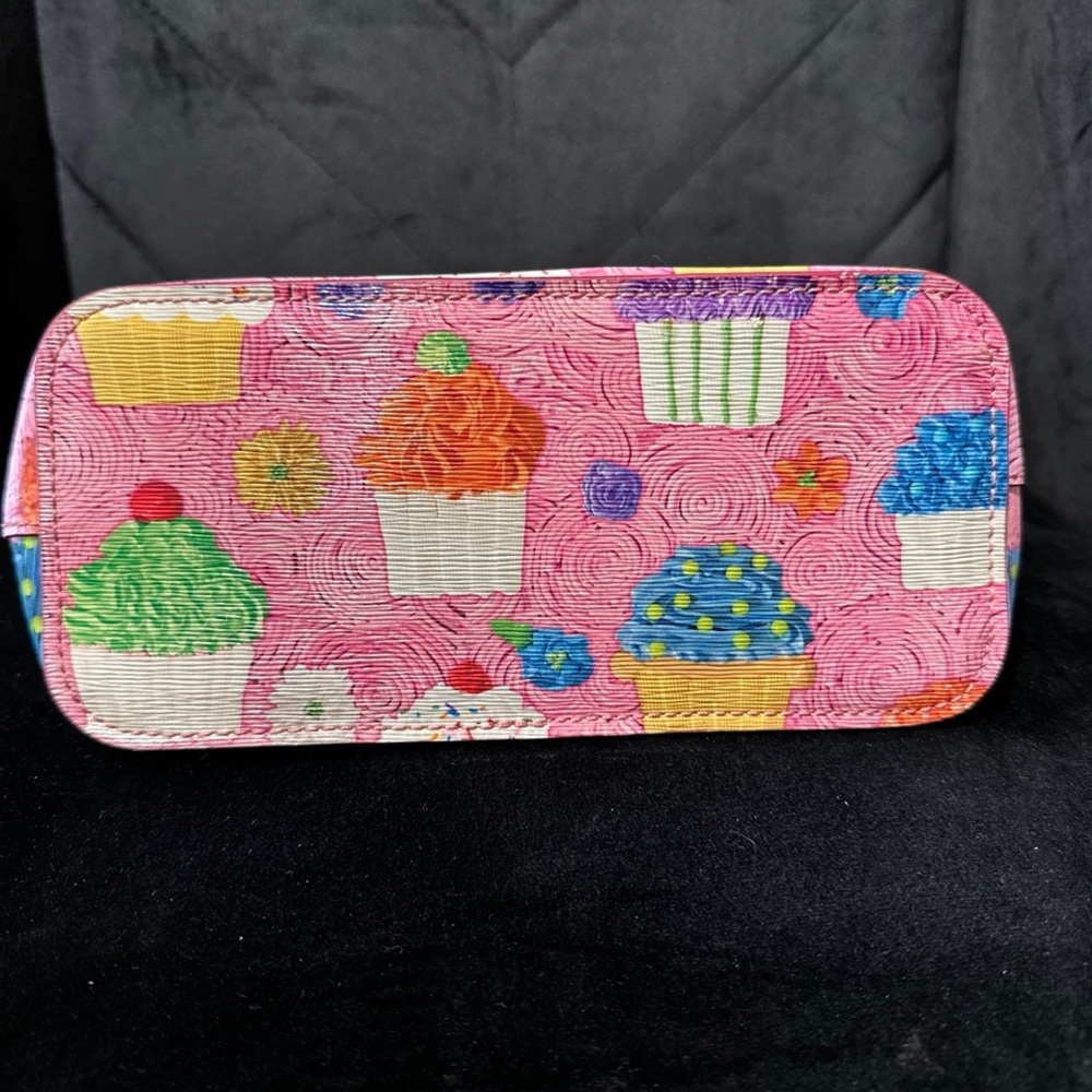 Dooney & Bourke Ruby Mini Pink Cupcake Crossbody Satchel Purse - Picture 6 of 7